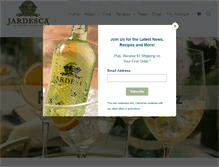 Tablet Screenshot of jardesca.com